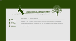 Desktop Screenshot of jagd-tegerfelden.ch